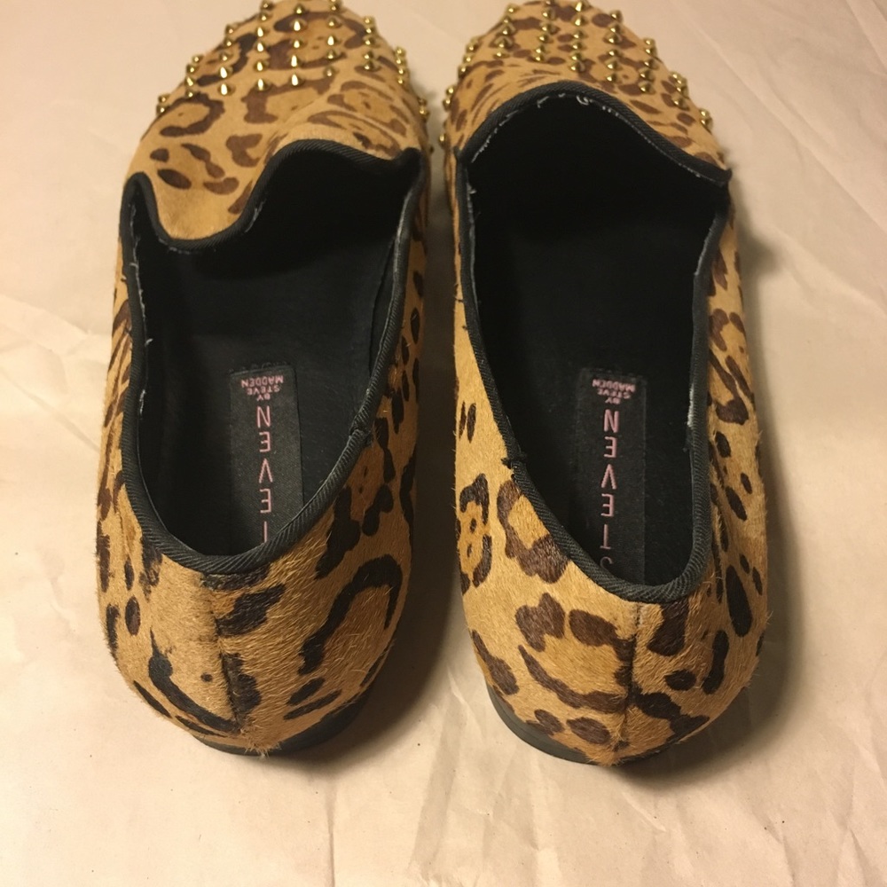 Steven by Steve Madden sz 6.5 Animal print, studs - Picture 7 of 7